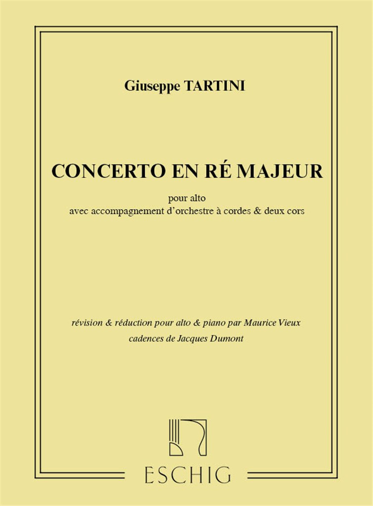 Concerto Re M Alto-Piano